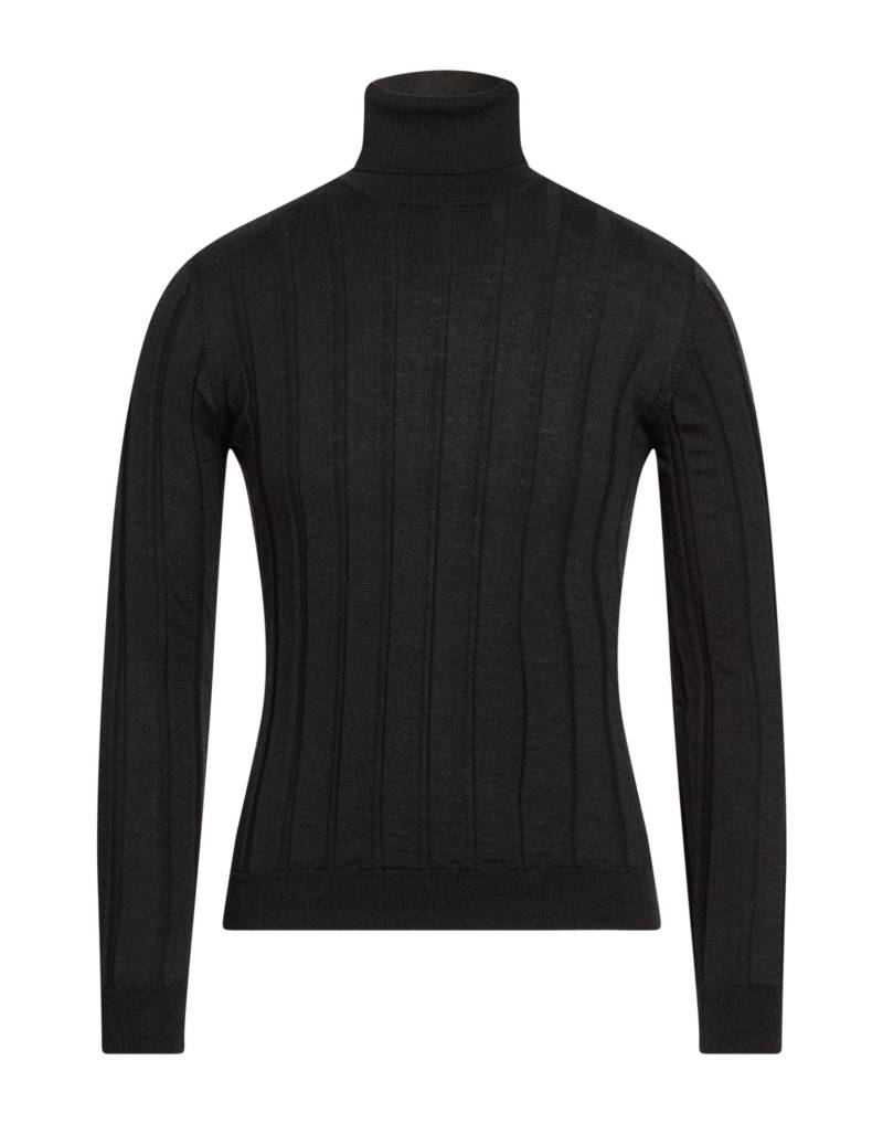 FABRIZIO DEL CARLO Rollkragenpullover Herren Braungrau von FABRIZIO DEL CARLO