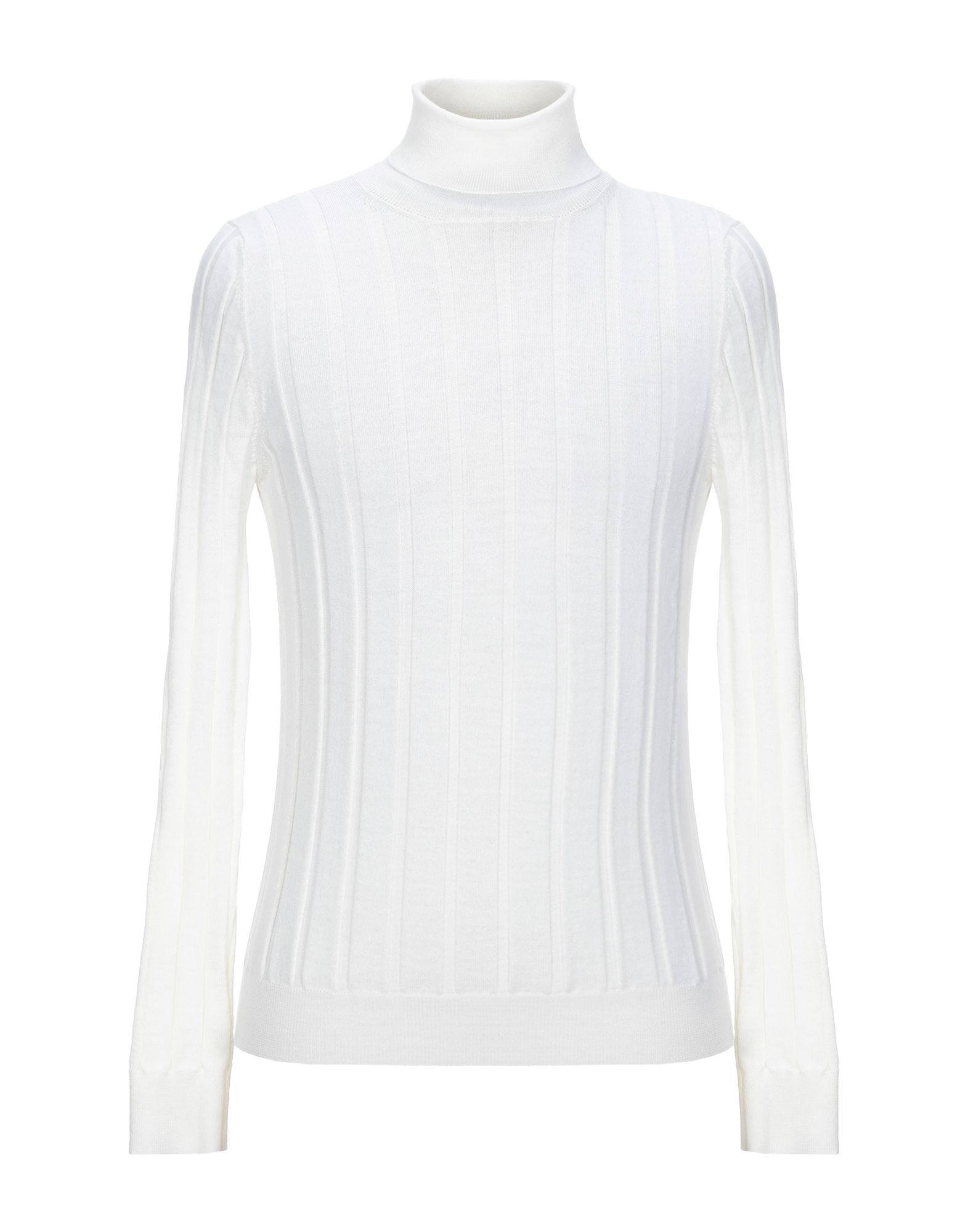 FABRIZIO DEL CARLO Rollkragenpullover Herren Elfenbein von FABRIZIO DEL CARLO