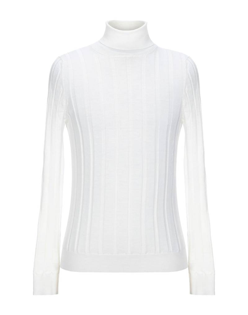 FABRIZIO DEL CARLO Rollkragenpullover Herren Elfenbein von FABRIZIO DEL CARLO