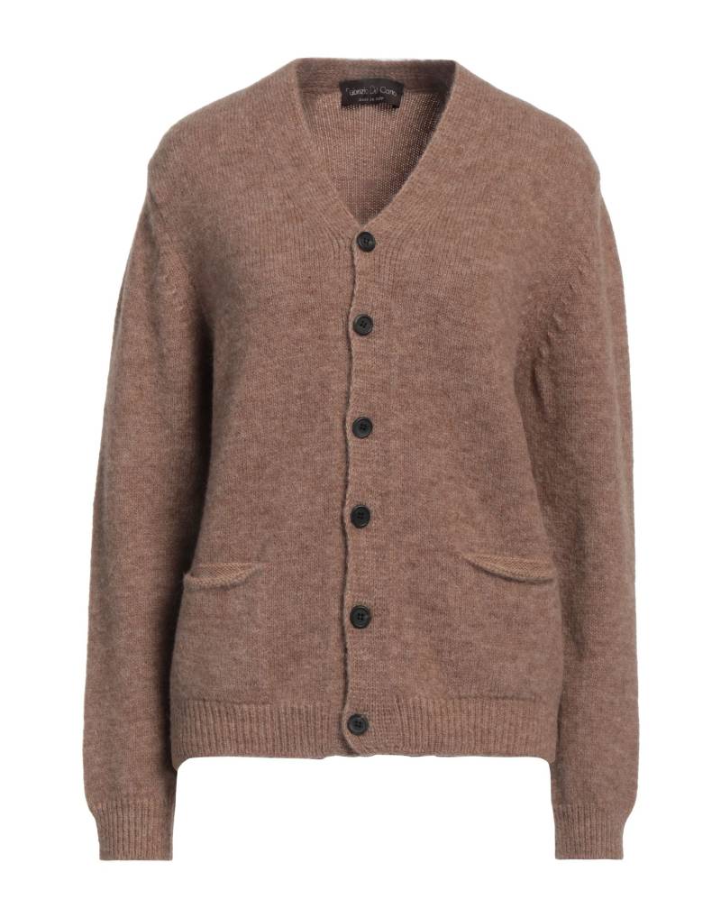 FABRIZIO DEL CARLO Strickjacke Damen Kamel von FABRIZIO DEL CARLO