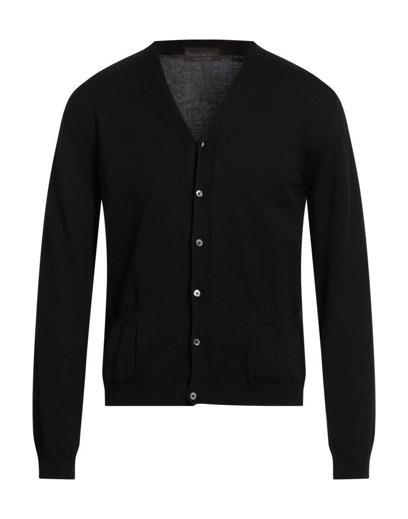 FABRIZIO DEL CARLO Strickjacke Herren Schwarz von FABRIZIO DEL CARLO