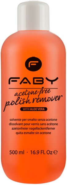 Faby Acetone Free Polish Remover 1000 ml von FABY