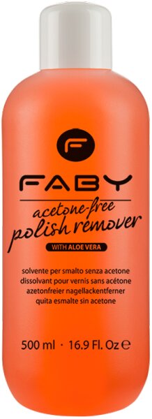 Faby Acetone Free Polish Remover 1000 ml Faby Acetone Free Polish Remover 1000 ml von FABY