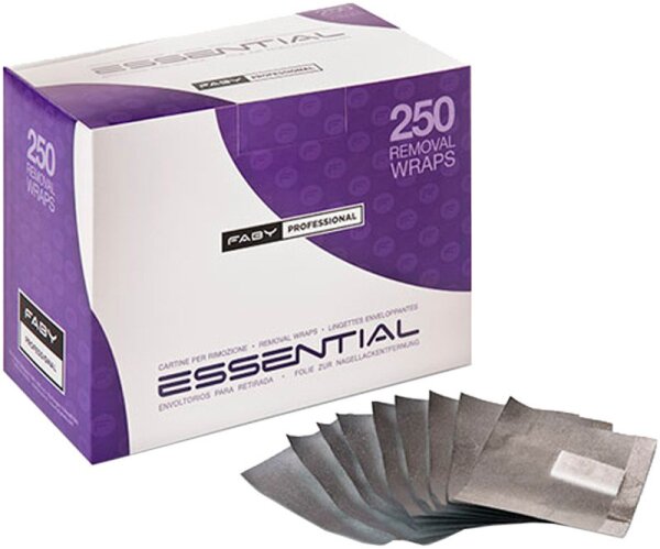 Faby Essential Removal Wraps 250 Stk. Faby Essential Removal Wraps 250 Stk. von FABY