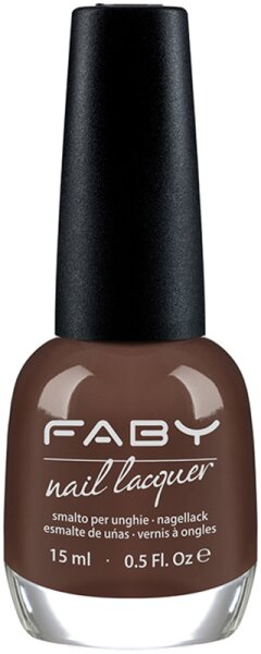 Faby Nagellack Classic Collection An Espresso, Please! 15 ml von FABY