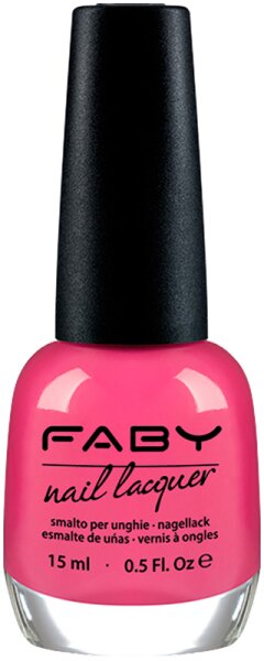 Faby Nagellack Classic Collection Hula Hoop Pink 15 ml von FABY