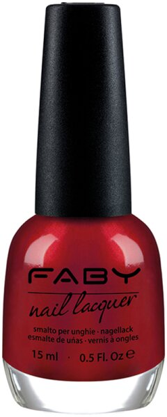 Faby Nagellack Classic Collection Miss Scarlett, I Suppose... 15 ml von FABY