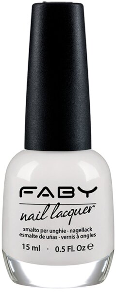 Faby Nagellack Classic Collection Optical White 15 ml von FABY