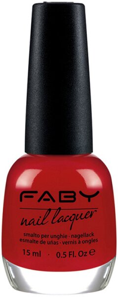 Faby Nagellack Classic Collection 'S Red 15 ml Faby Nagellack Classic Collection 'S Red 15 ml von FABY