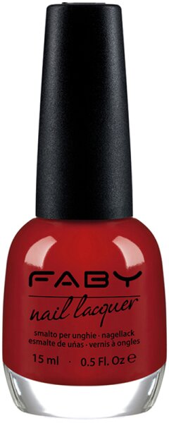 Faby Nagellack Classic Collection The Power Of Red 15 ml Faby Nagellack Classic Collection The Power Of Red 15 ml von FABY