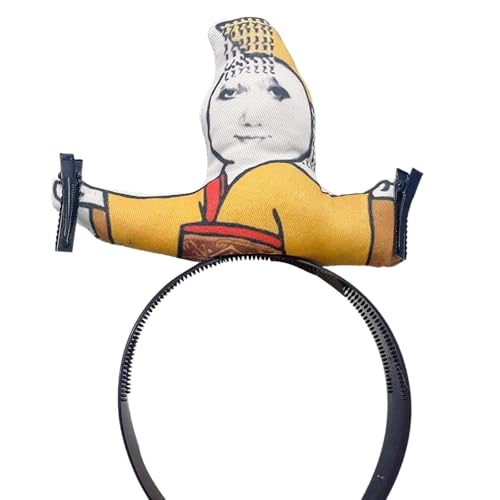 FACAILUO Lustiger Kaiser-Haarreif für Freizeitkleidung, Gesichtswäsche, Stirnband, Party-Kopfschmuck, Mädchen, schönes Haarband, Neuheit Kopfschmuck von FACAILUO