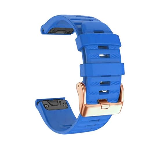 FACDEM 26 20 22 mm Silikon-Uhrenarmband für Garmin Fenix 7X 7 7S 6X 6 6S Pro 5X 5 5SPlus 3HR Easy Fit Quick Release Wirstband Correa, 20mm Fenix 5S 6SPro, Achat von FACDEM