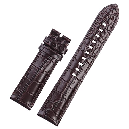 FACDEM Echtes Leder-Armband ist geeignet für Armani AR2447/1981/1973/60028 Armband mit wasserdichtem Gang Shout Männlich 22 mm, 20 mm, Achat von FACDEM