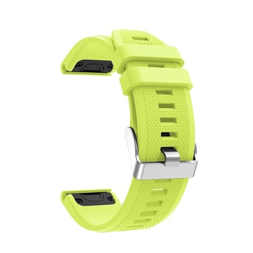 FACDEM Silikon-Schnellverschluss-Uhrenarmband für Garmin Fenix 7X 7 6X 6 6S Pro Smart Watch Armband für Fenix 5X 5 5S 26 mm 20 mm, 26mm Fenix 7X, Achat von FACDEM