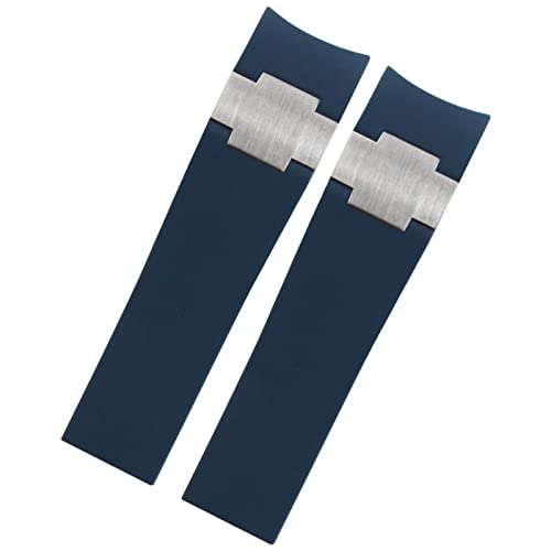 FACDEM Wasserdichtes Uhrenarmband für Ulysse Nardin, Silikon-Gummi-Uhrenarmband, Sport-Armband, Ersatzzubehör, Teile, 22 mm, Achat von FACDEM