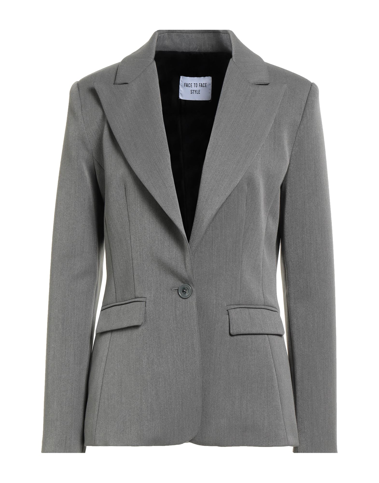 FACE TO FACE STYLE Blazer Damen Grau FACE TO FACE STYLE Blazer Damen Grau von FACE TO FACE STYLE