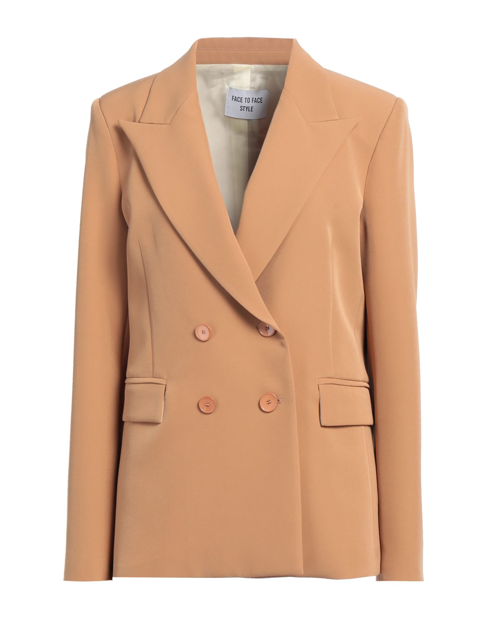 FACE TO FACE STYLE Blazer Damen Kamel FACE TO FACE STYLE Blazer Damen Kamel von FACE TO FACE STYLE