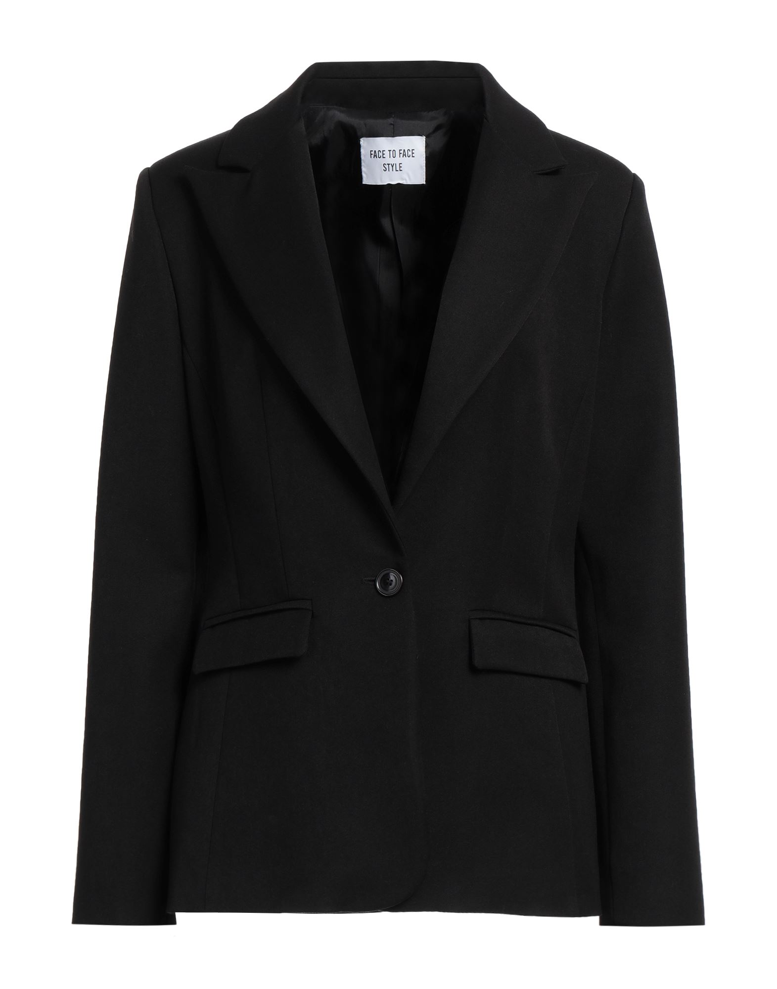 FACE TO FACE STYLE Blazer Damen Schwarz FACE TO FACE STYLE Blazer Damen Schwarz von FACE TO FACE STYLE