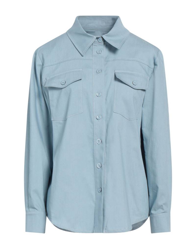 FACE TO FACE STYLE Hemd Damen Himmelblau von FACE TO FACE STYLE