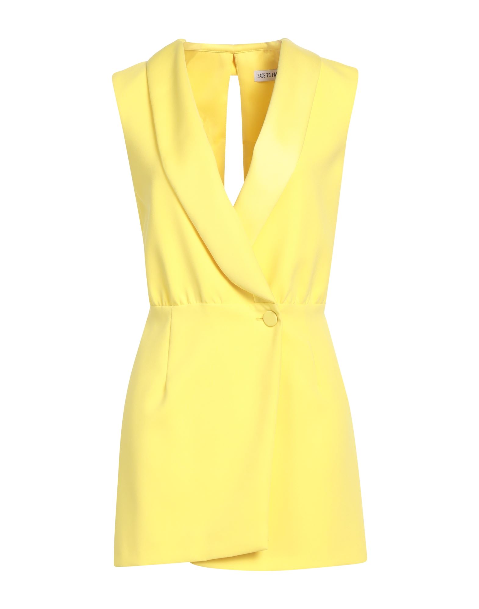 FACE TO FACE STYLE Mini-kleid Damen Gelb von FACE TO FACE STYLE