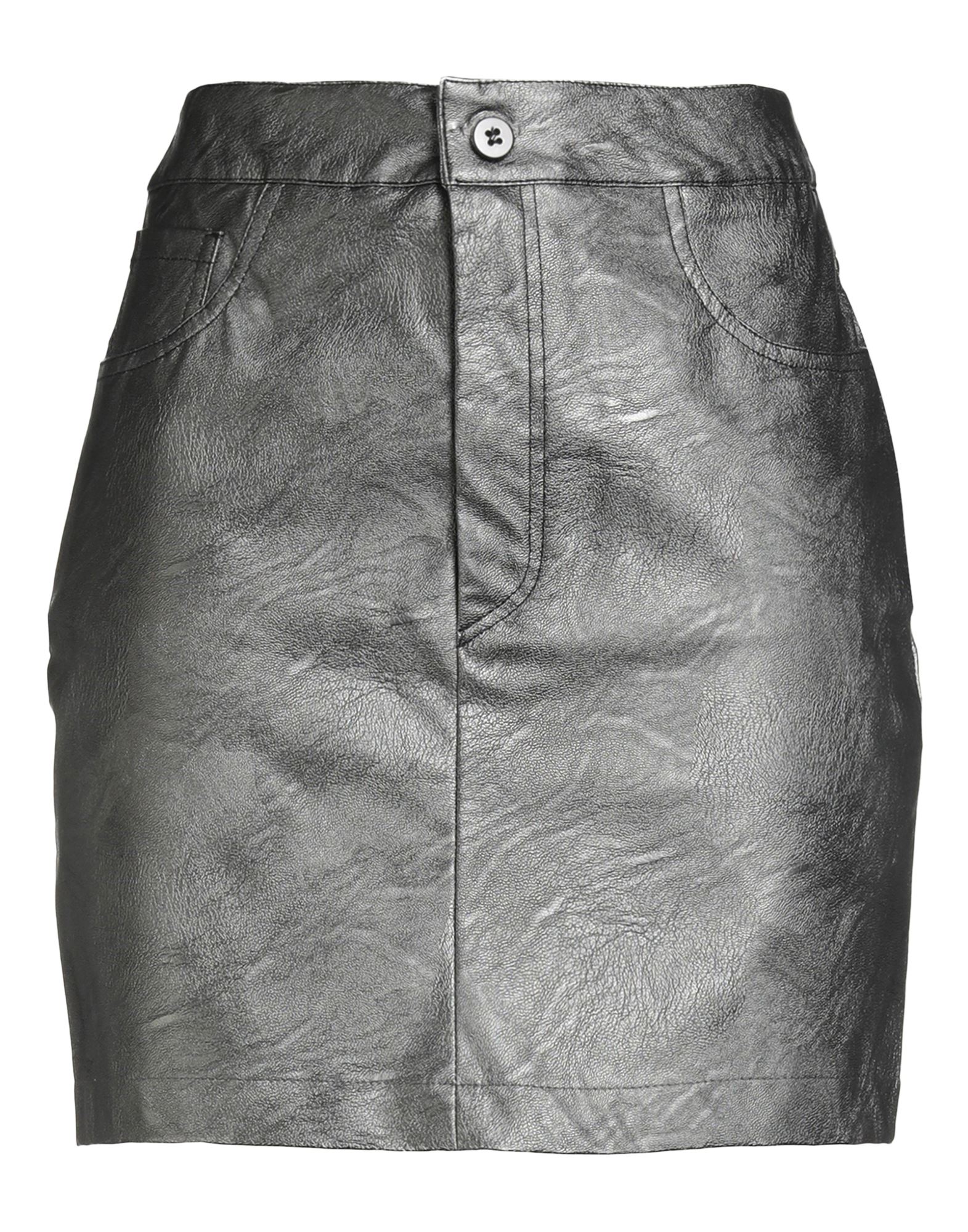 FACE TO FACE STYLE Minirock Damen Grau von FACE TO FACE STYLE