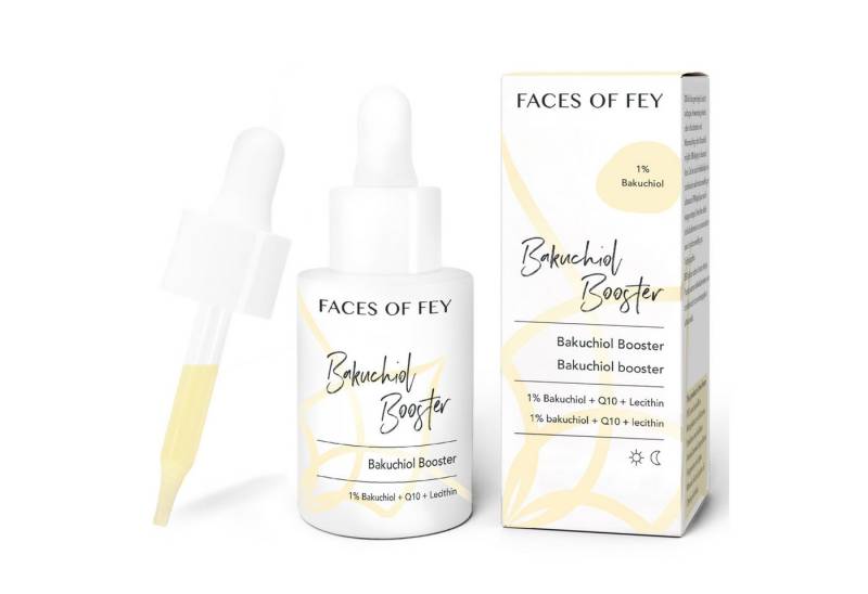 FACES OF FEY Gesichtsserum 1% Bakuchiol Booster, Microneedling geeignet von FACES OF FEY