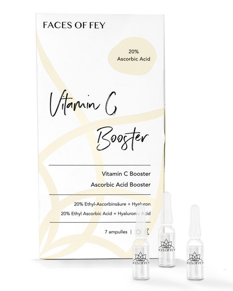 FACES OF FEY Gesichtsserum 20% Vitamin C Booster, 7-tlg. von FACES OF FEY