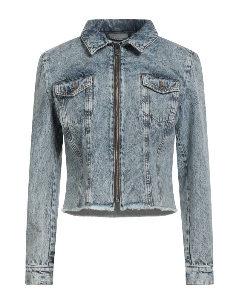 FAÇON JACMIN Jeansjacke/-mantel Damen Blau von FAÇON JACMIN