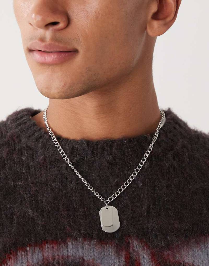 Faded Future - Halskette in Silber-Optik mit Anhänger von FADED FUTURE