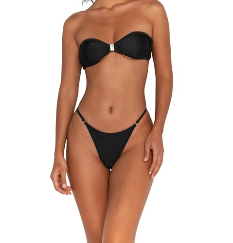 FAE House - Tallara Bikini-Top - Nero - Luxuriöses Damen-Bikini-Top - Schwarz - 100 % nachhaltiger Stoff - Kaltes Handwaschen - Größe S von FAE