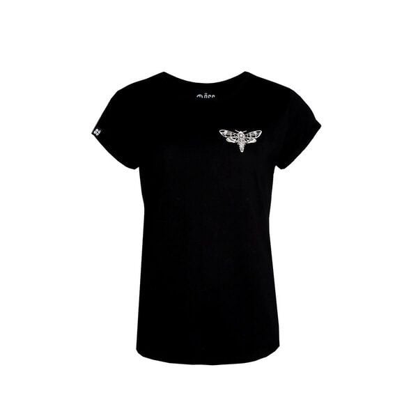 Damen T-Shirt Rundhals aus Bio-Baumwolle "Modde" Schwarz von Fädd von FÄDD