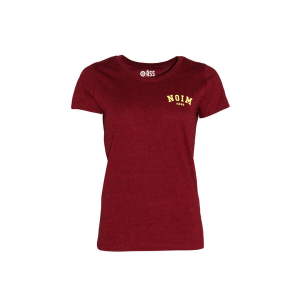 FÄDD Damen T-Shirt Bio-Baumwolle "NOIM Lüdd" und "NOIM Digg" Blau und Rot von FÄDD