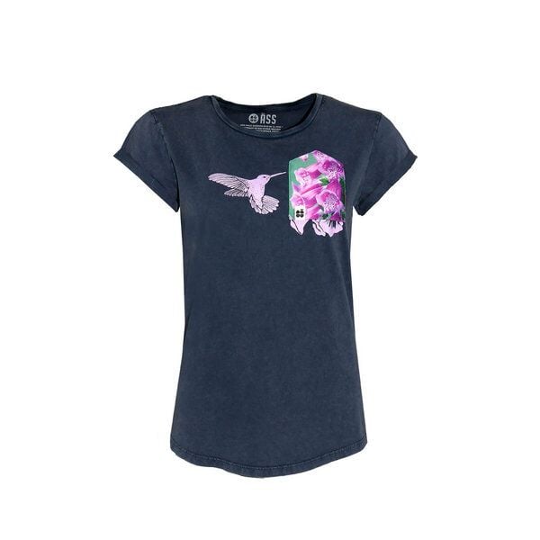 FÄDD Damen T-Shirt Rundhals aus Bio-Baumwolle "Kollidee BT" Blau von FÄDD