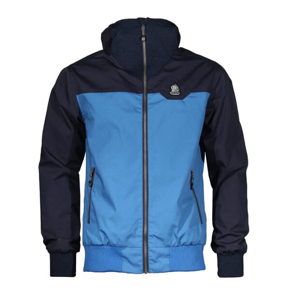 FÄDD Herren Jacke Hoodie Zipper Windbreaker "Troijer WK Heimat" Blau von FÄDD