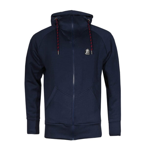 FÄDD Herren Sweatjacke aus Bio-Baumwolle "Troijer Z Heimat" Navy Blau von FÄDD