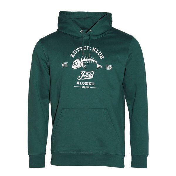 FÄDD Herren Sweatshirt Hoodie aus Bio-Baumwolle "Kutter Klub" Dunkelgrün von FÄDD