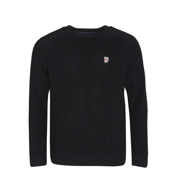 FÄDD Herren Sweatshirt Strickpullover Biobaumwolle HipsterHans Navy Schwarz von FÄDD