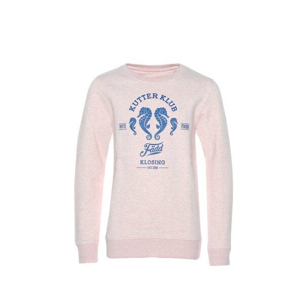 FÄDD Kinder Sweatshirt Pullover Bio-Baumwolle und recyceltem Polyester Rosa von FÄDD