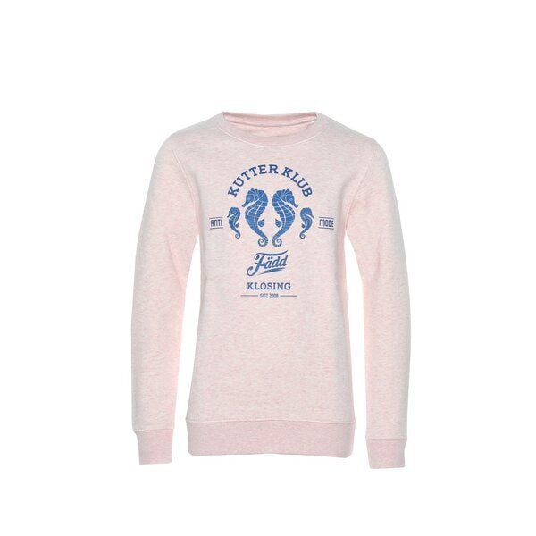 FÄDD Kinder Sweatshirt Pullover Bio-Baumwolle und recyceltem Polyester Rosa von FÄDD