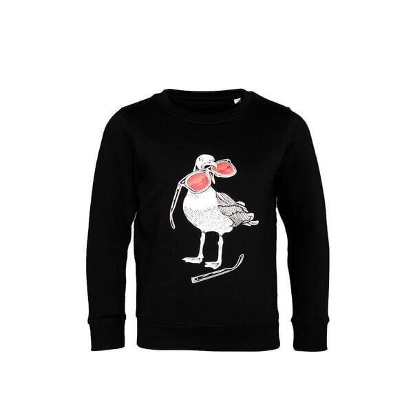 FÄDD Kinder Sweatshirt Pullover Biobaumwolle Hippster Haps Navy/ Schwarz von FÄDD