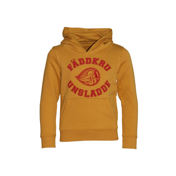 FÄDD Kinder Unisex Hoodie Bio-Baumwolle und recyceltem Polyester in Gelb von FÄDD