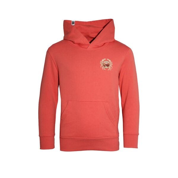 FÄDD Kinder Unisex Hoodie aus Bio-Baumwolle "Kräbbs PäP (Kidz)" Orange von FÄDD