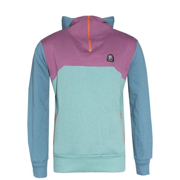 FÄDD Unisex 1/4 Sweatjacke aus Bio-Baumwolle "Troijer VZ Heimat" Grün Blau von FÄDD