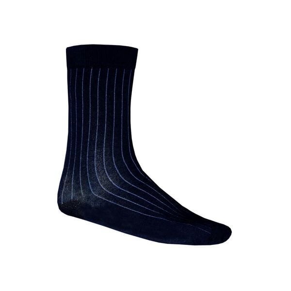 FÄDD Unisex Socken aus Bio-Baumwolle "Streifenadel" Schwarz oder Navy von FÄDD