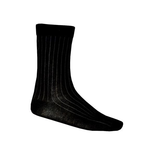 FÄDD Unisex Socken aus Bio-Baumwolle "Streifenadel" Schwarz oder Navy von FÄDD