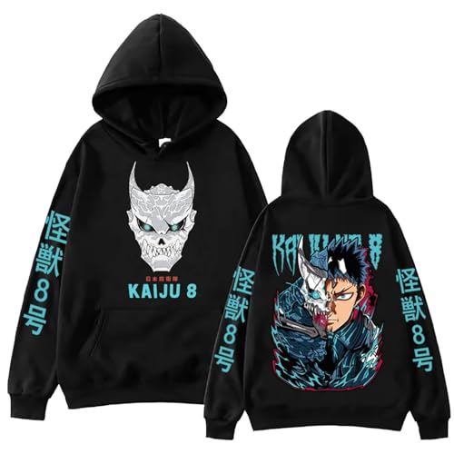Kaiju Nr. 8 Hoodie Pullover Mit Cartoon Print Modisches Hip Hop Langarm Sweatshirt In Großer Größe Für Jungen Und Mädchen Lässige Oberbekleidung Für Frühling Und Herbst-Black||xx_l Kaiju Nr. 8 Hoodie Pullover Mit Cartoon Print Modisches Hip Hop Langarm Sweatshirt In Großer Größe Für Jungen Und Mädchen Lässige Oberbekleidung Für Frühling Und Herbst-Black||xx_l von FAEWARE