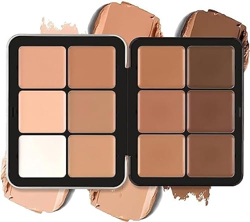 Carla Secret Concealer Palette Makeup, Cream Blush Palette, Long-Wearing Full Coverage Makeup für makellose Haut (#2) von FAFOUR