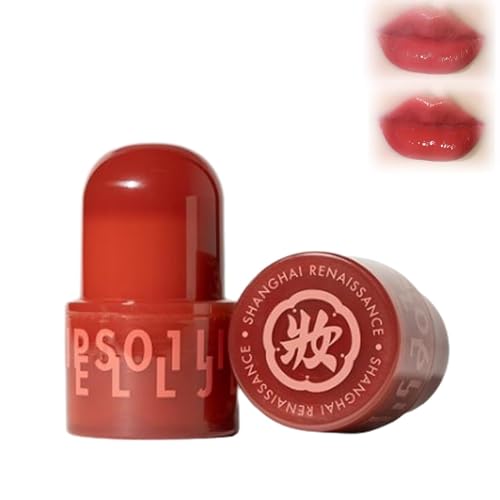 Hezhuang Gelee-Lippenstift, Hezhuang Lip Gloss Hydrating, Gelee-Lippenglanz, Lang anhaltende Gelee-Textur, feuchtigkeitsspendender Lippenstift (J02) von FAFOUR