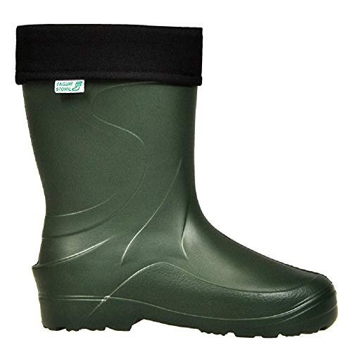 FAGUM federleichte Eva Gummistiefel gefüttert Regenstiefel Verona (40) von FAGUM STOMIL