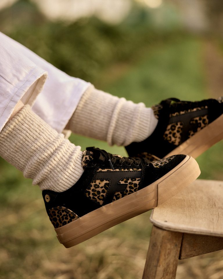 FAGUO Damen-Walnut Platform Tennis Sneaker von FAGUO